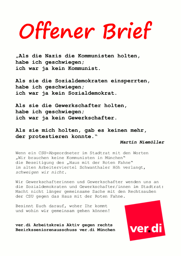 Offener Brief